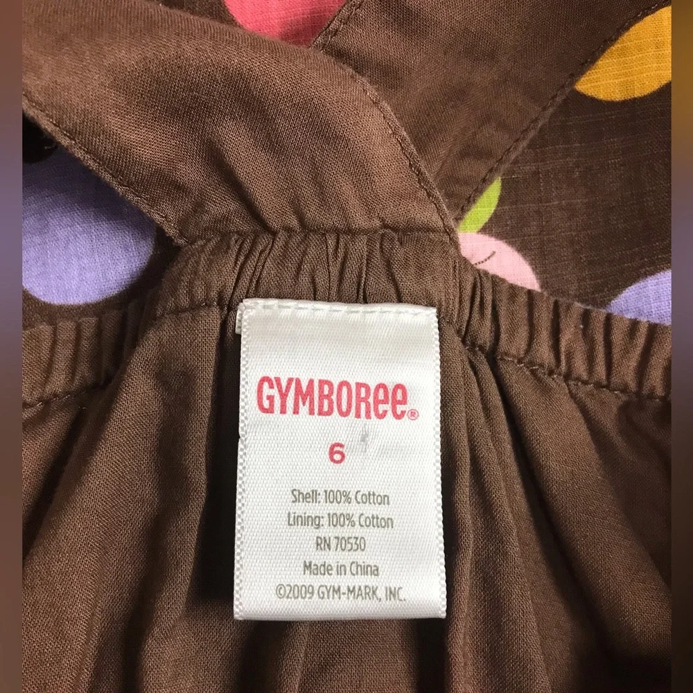 Gymboree multicolor flower